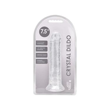 7.5 Inch Suction Cup Dildo Clear Dildos & Dongs Loving Joy